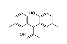 2-[1-(2-hydroxy-3,5-dimethylphenyl)-2-methylprop-2-enyl]-4,6-dimethylphenol Structure