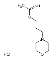 S-(3-morpholino-propyl)-isothiourea, dihydrochloride Structure