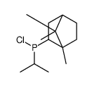 Chloro(1-methylethyl)[1,7,7-trimethylbicyclo[2.2.1]heptan-2-yl]phosphine Structure