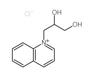 3-quinolin-1-ylpropane-1,2-diol Structure