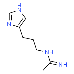 Ethanimidamide,N-[3-(1H-imidazol-4-yl)propyl]- (9CI) Structure