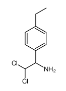 Benzenemethanamine, alpha-(dichloromethyl)-4-ethyl- (9CI) Structure