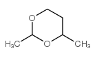 1,3-Dioxane,2,4-dimethyl- structure