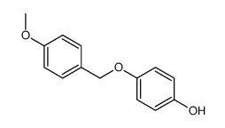 4-[(4-methoxyphenyl)methoxy]phenol Structure