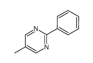 5-METHYL-2-PHENYLPYRIMIDINE结构式