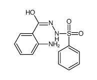 2-amino-N'-(benzenesulfonyl)benzohydrazide Structure