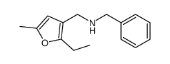 3-Furanmethanamine,2-ethyl-5-methyl-N-(phenylmethyl)-(9CI)结构式