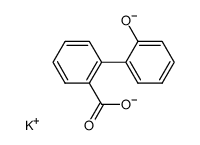 2'-hydroxybiphenyl-2-carboxylic acid dipotassium salt Structure