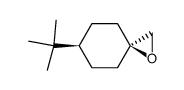 1-Methylen-4-tert-butyl-cyclohexan-epoxid, cis结构式