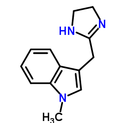 Indole, 3-(2-imidazolin-2-ylmethyl)-1-methyl- (8CI) picture