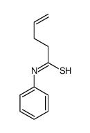 N-phenylpent-4-enethioamide Structure