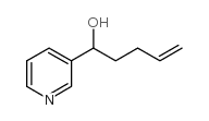 1-吡啶-3-戊烯醇结构式
