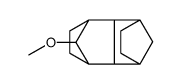 1,4:5,8-Dimethanonaphthalene, decahydro-9-methyoxy-, stereoisomer结构式