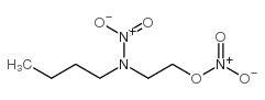 2-[butyl(nitro)amino]ethyl nitrate结构式