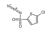 5-chloro-N-diazothiophene-2-sulfonamide Structure
