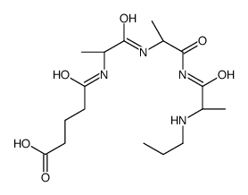 Glutaryl-ala-ala-ala-propylamide结构式