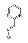 2-Pyrimidinecarboxaldehyde, oxime (9CI) structure