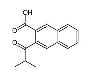 3-isobutyryl-[2]naphthoic acid Structure