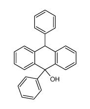 9.10-Diphenyl-9.10-dihydro-anthranol-(9) Structure