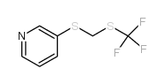 3-三氟甲基磺酰基甲基磺酰基-吡啶结构式