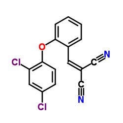 2-([2-(2,4-DICHLOROPHENOXY)PHENYL]METHYLENE)MALONONITRILE picture