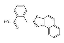 2-(benzo[e][1]benzothiol-2-ylmethyl)benzoic acid Structure