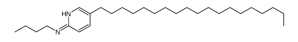 N-butyl-5-nonadecylpyridin-2-amine Structure