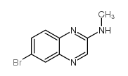 6-Bromo-2-(N-methylamino)quinazoline Structure