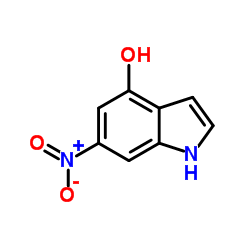 6-Nitro-1H-indol-4-ol Structure