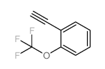 2'-Trifluoromethoxyphenyl acetylene Structure