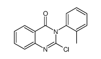 2-CHLORO-3-(2-METHYLPHENYL)QUINAZOLIN-4(3H)-ONE Structure