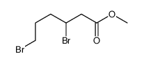 methyl 3,6-dibromohexanoate Structure