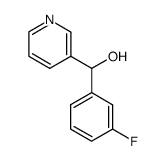 (3-fluorophenyl)(pyridin-3-yl)methanol Structure