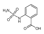 Benzoic acid, 2-[(aminosulfonyl)amino]- (9CI)结构式