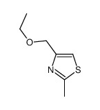 4-(ethoxymethyl)-2-methyl-1,3-thiazole结构式