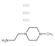 2-(4-methyl-piperazin-1-yl)-ethylamine hydrochloride Structure