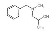 2-Propanol,1-[methyl(phenylmethyl)amino]- Structure