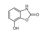 2(3H)-Benzoxazolone,7-hydroxy-结构式