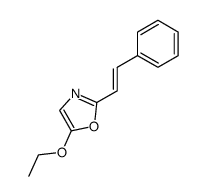 Oxazole, 5-ethoxy-2-styryl- (7CI) picture