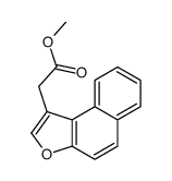 methyl 2-benzo[e][1]benzofuran-1-ylacetate Structure