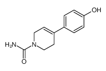 1(2H)-Pyridinecarboxamide, 3,6-dihydro-4-(4-hydroxyphenyl) Structure