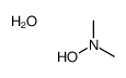 N,N-dimethylhydroxylamine,hydrate Structure