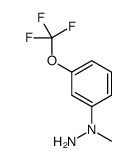 1-methyl-1-[3-(trifluoromethoxy)phenyl]hydrazine Structure