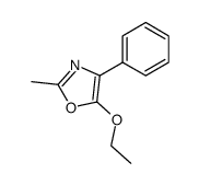 Oxazole, 5-ethoxy-2-methyl-4-phenyl- (6CI,9CI)结构式
