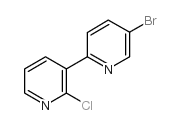 3-(5-bromopyridin-2-yl)-2-chloropyridine Structure