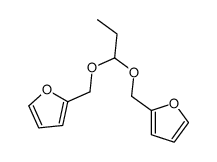 2-[1-(furan-2-ylmethoxy)propoxymethyl]furan Structure