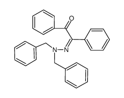 (Z)-2-(2,2-dibenzylhydrazono)-1,2-diphenylethan-1-one结构式