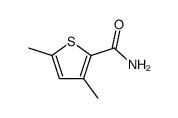 3,5-dimethyl-thiophene-2-carboxylic acid amide结构式