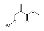 methyl 2-(hydroperoxymethyl)prop-2-enoate Structure