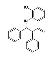 (R,S)-2-(1,2-diphenyl-but-3-enylamino)-phenol结构式